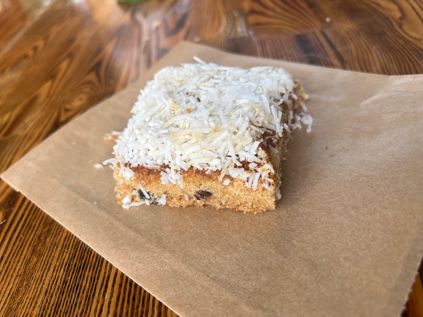 Coconut Blondies